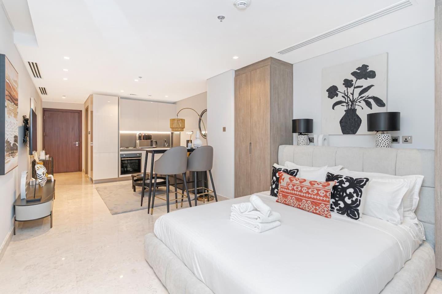 Fashionable Studio8 Min Walk To Burj Khalifa Apartment Dubai